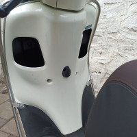 Moon White Bajaj Chetak 3502 Standard