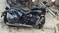 Black Royal Enfield Meteor 350 Stellar