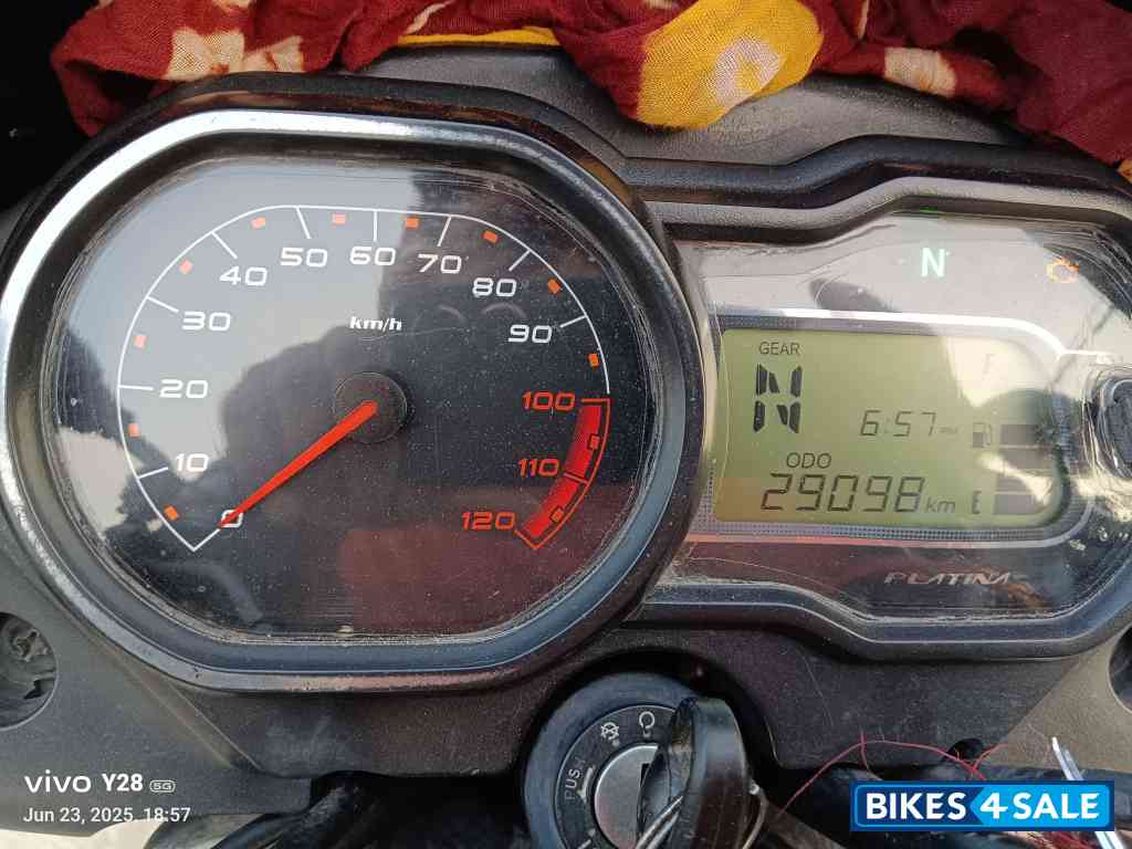 Black Blue Bajaj Platina 110 H-Gear BS6 Black Blue Bajaj Platina 110 H-Gear BS6