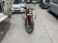 Maroon Royal Enfield Bullet 350