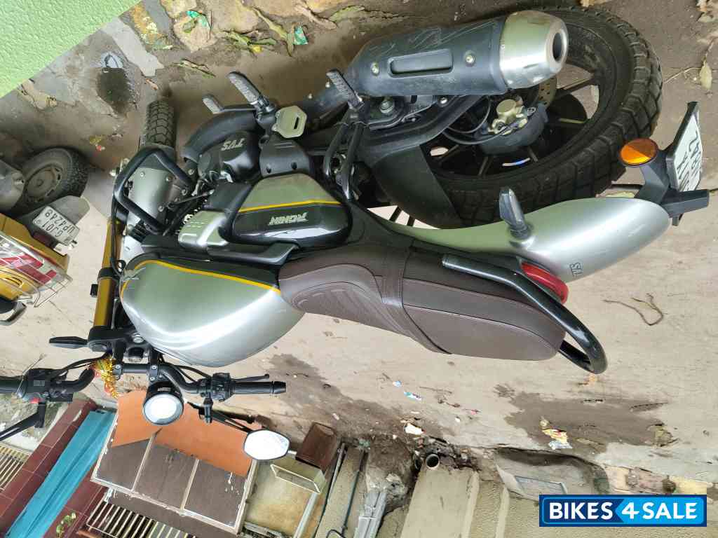 Silver TVS Ronin 2025