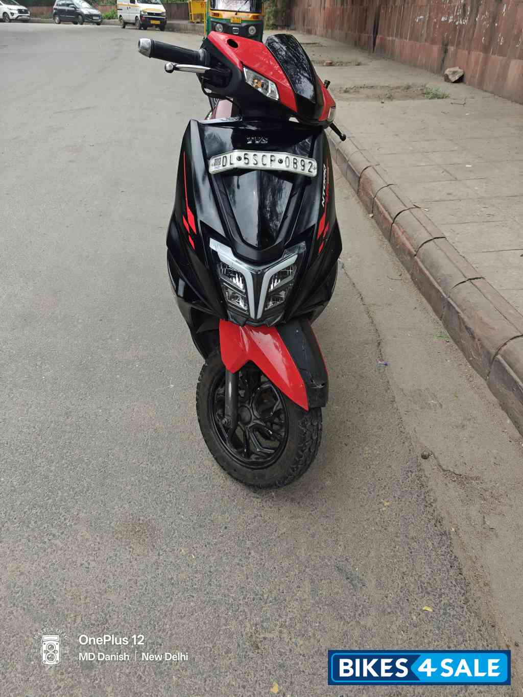 Black & Red TVS NTORQ 125 Race Edition Black & Red TVS NTORQ 125 Race Edition