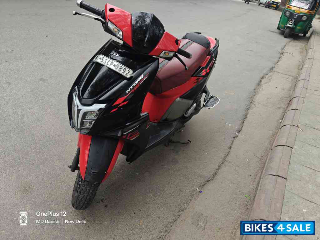 Black & Red TVS NTORQ 125 Race Edition Black & Red TVS NTORQ 125 Race Edition