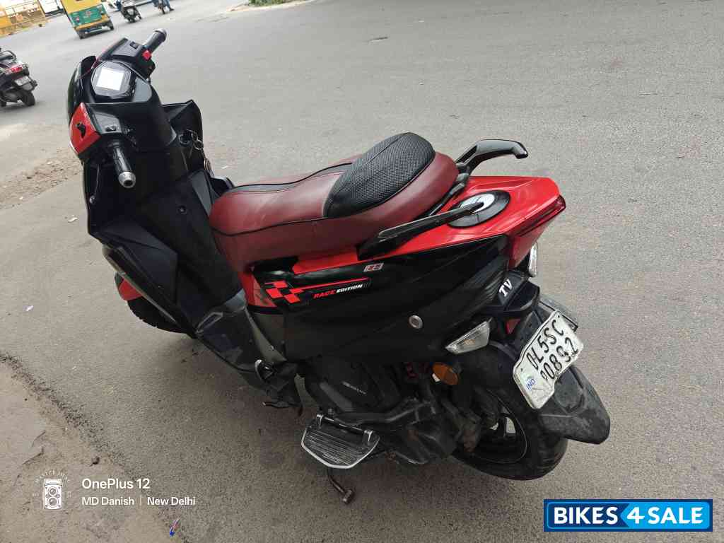 Black & Red TVS NTORQ 125 Race Edition Black & Red TVS NTORQ 125 Race Edition