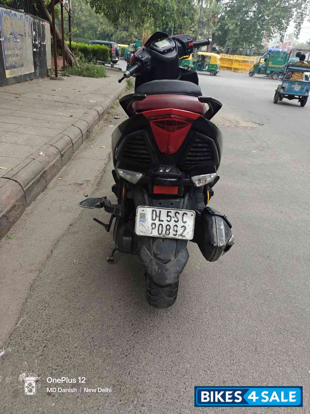 Black & Red TVS NTORQ 125 Race Edition Black & Red TVS NTORQ 125 Race Edition