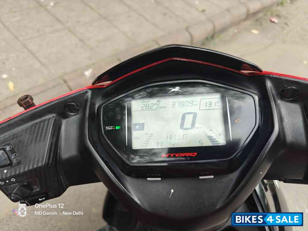 Black & Red TVS NTORQ 125 Race Edition Black & Red TVS NTORQ 125 Race Edition