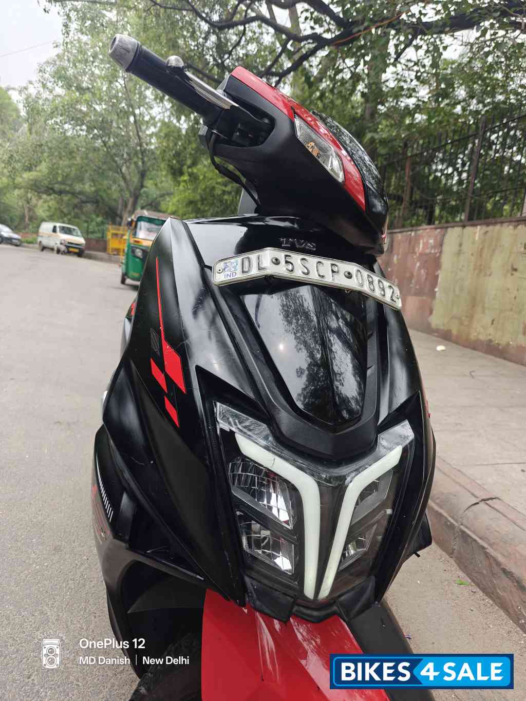 Black & Red TVS NTORQ 125 Race Edition Black & Red TVS NTORQ 125 Race Edition