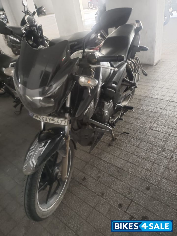 Black TVS Apache RTR 180 ABS