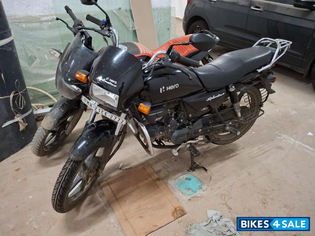 Black Hero Splendor Plus IBS i3s