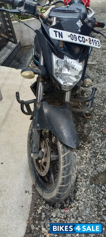 Black & Blue Yamaha FZ-S