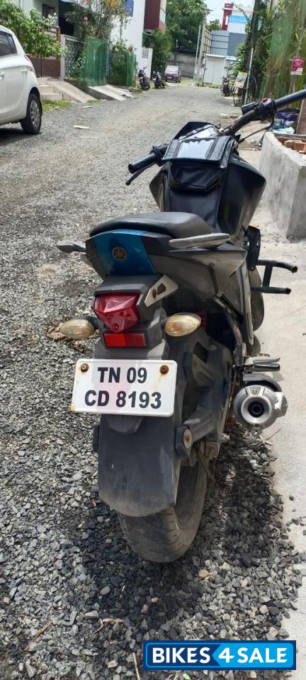 Black & Blue Yamaha FZ-S