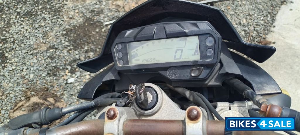 Black & Blue Yamaha FZ-S