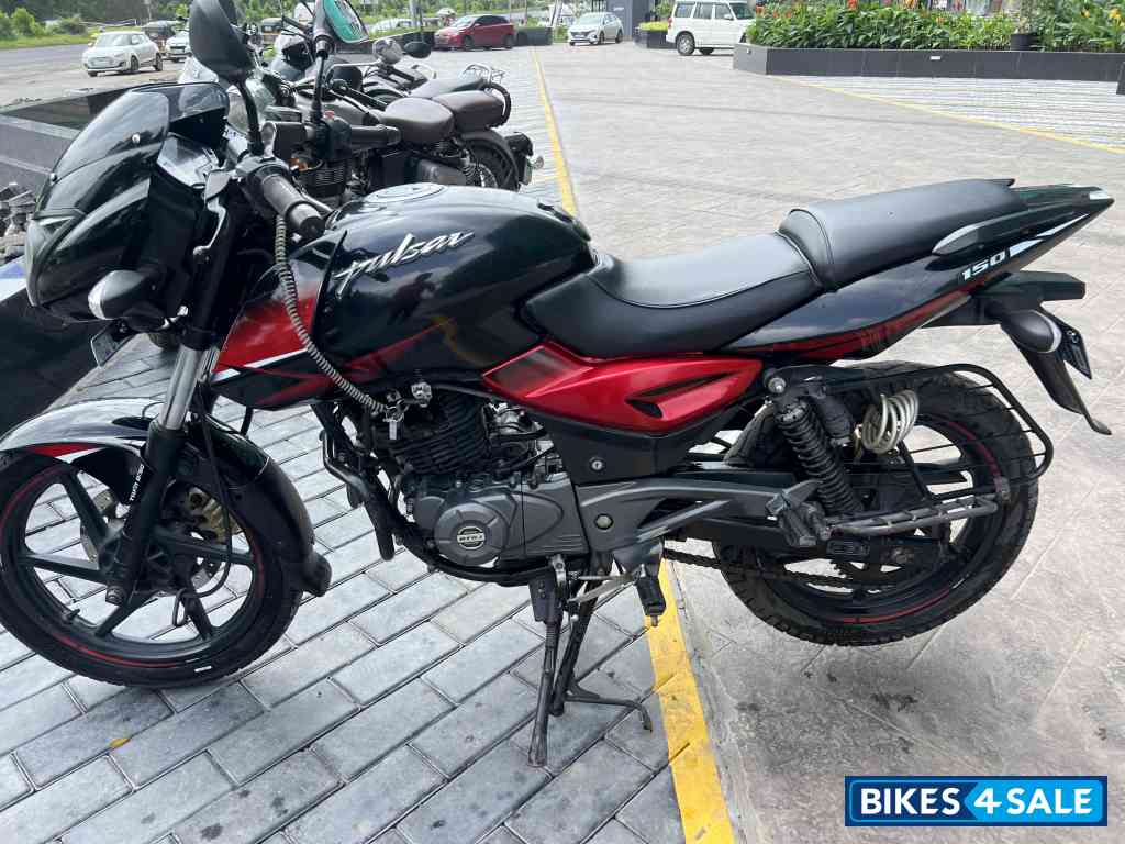 Black And Red Bajaj Pulsar 150 DTSi