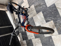 Blue And Orange Bicycle Decathlon