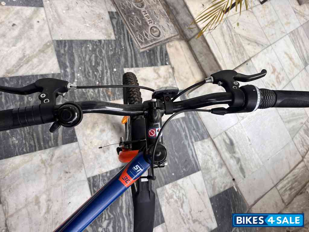 Blue And Orange Bicycle Decathlon