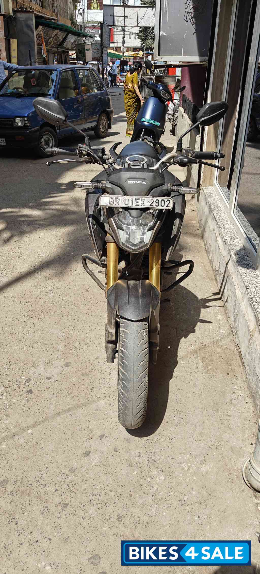 Grey Honda Hornet 2.0