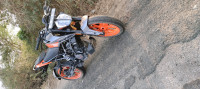 Silver Metallic Matt KTM Duke 200
