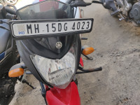 White & Red Yamaha FZ-S