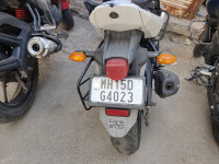 White & Red Yamaha FZ-S