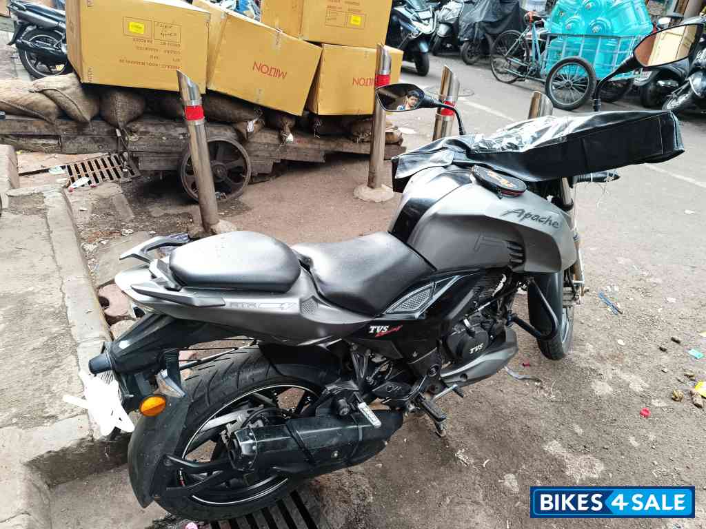 Grey TVS Apache RTR 200 4V