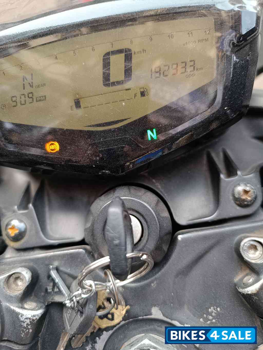 Grey TVS Apache RTR 200 4V