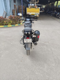 Black And Grey Bajaj Pulsar 125