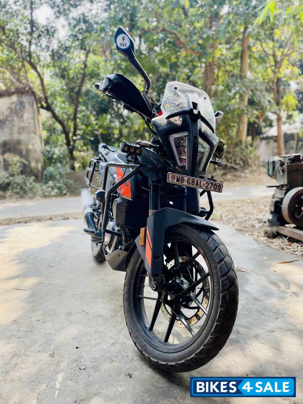 Black KTM 390 Adventure 2022