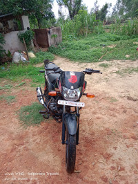 Red And Black Bajaj Platina 100 ES