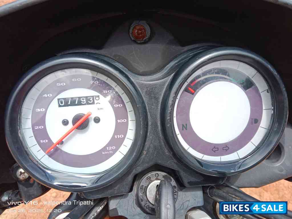 Red And Black Bajaj Platina 100 ES