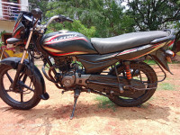 Red And Black Bajaj Platina 100 ES