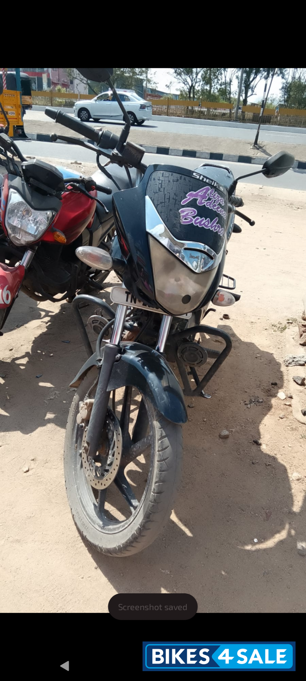 Black Honda CB Unicorn