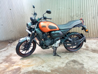 Matt Orange Yamaha FZ-X