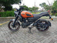 Matt Orange Yamaha FZ-X