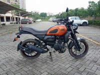 Matt Orange Yamaha FZ-X