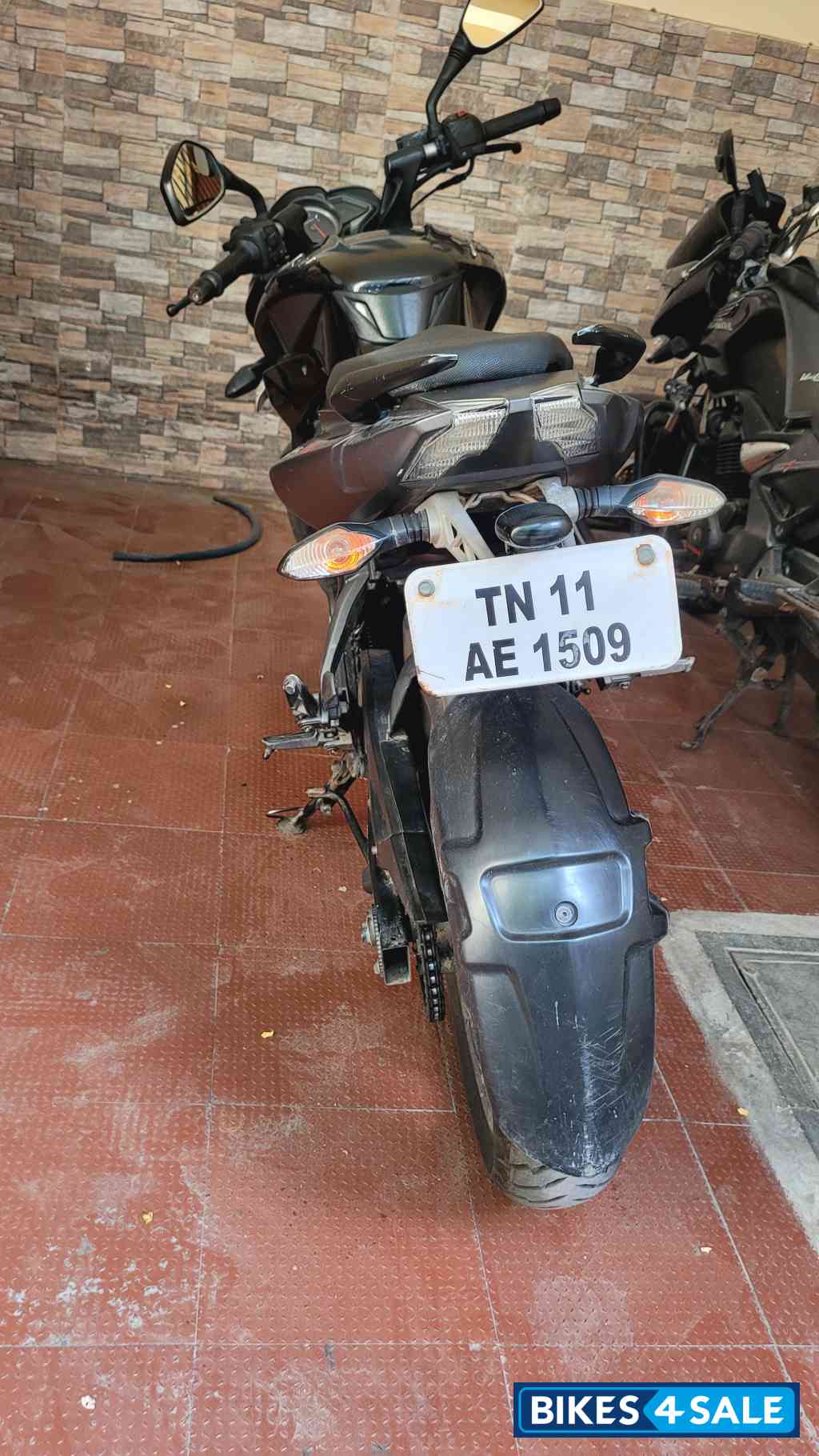 Black N Grey Bajaj Pulsar 200 NS ABS