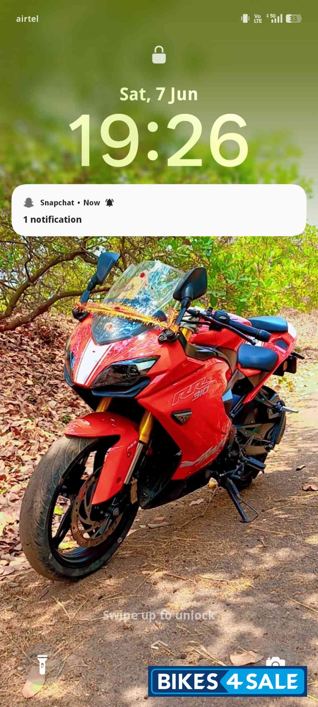 TVS Apache RR 310 BTO