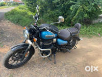 Blue Royal Enfield Meteor 350 Supernova