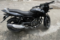 Black Bajaj Pulsar 150 Neon