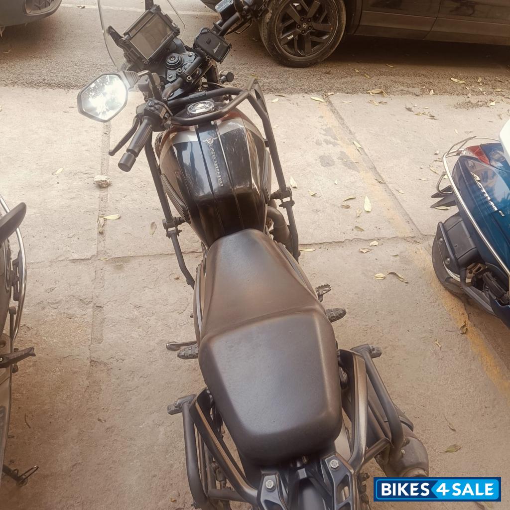 Black Yezdi Adventure Mambo Black