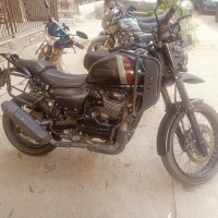 Black Yezdi Adventure Mambo Black