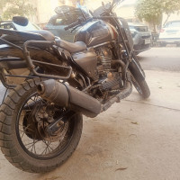 Black Yezdi Adventure Mambo Black