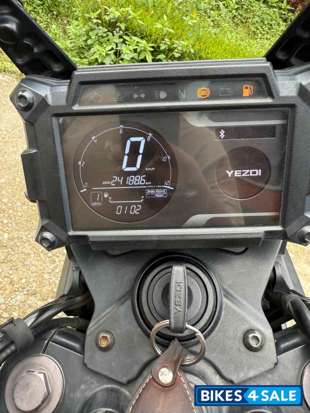 Yezdi Adventure Mambo black