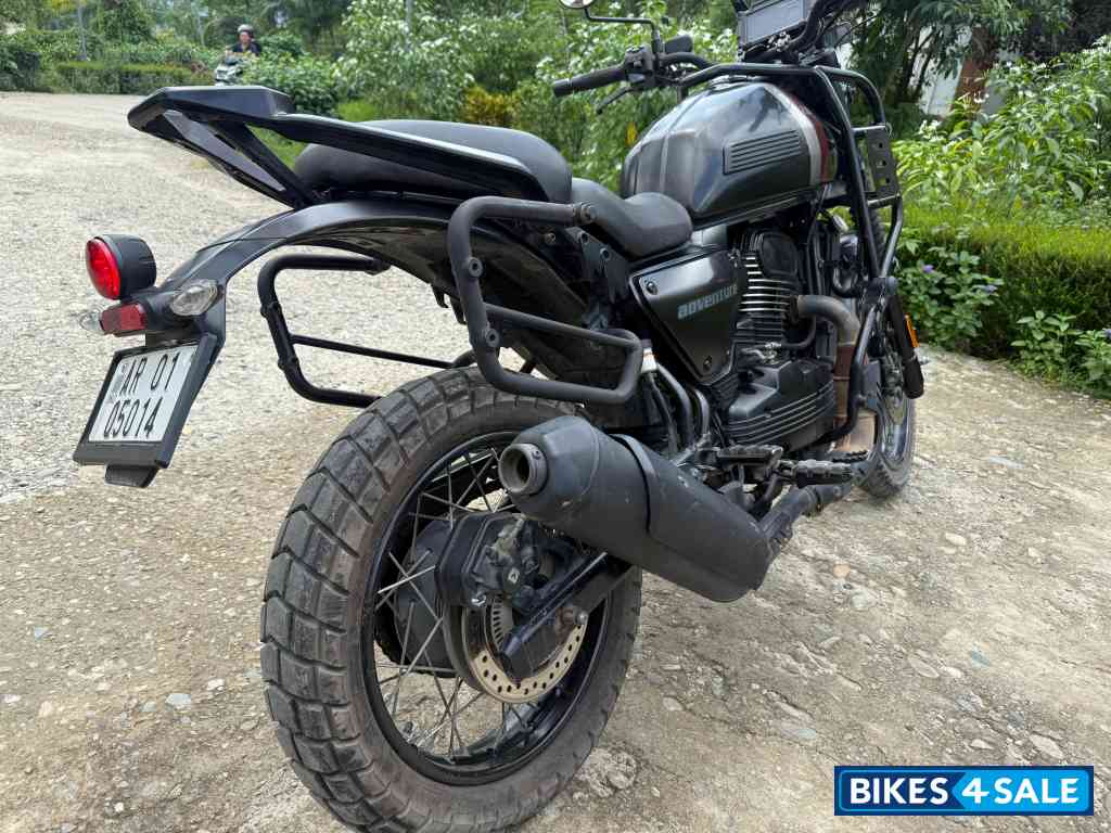 Yezdi Adventure Mambo black