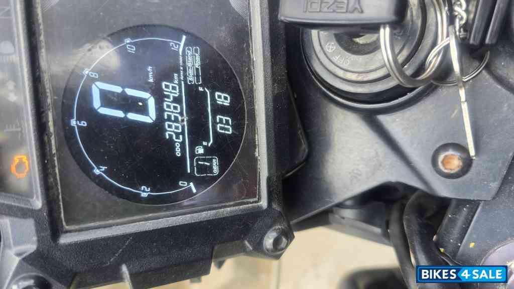 Slick Silver Yezdi Adventure Single Headlight