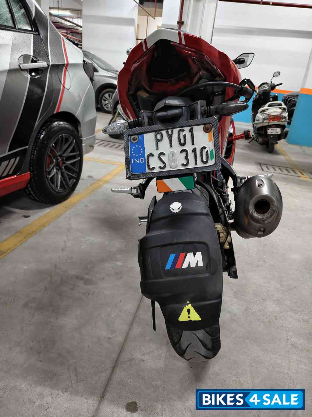 Red TVS Apache RR 310