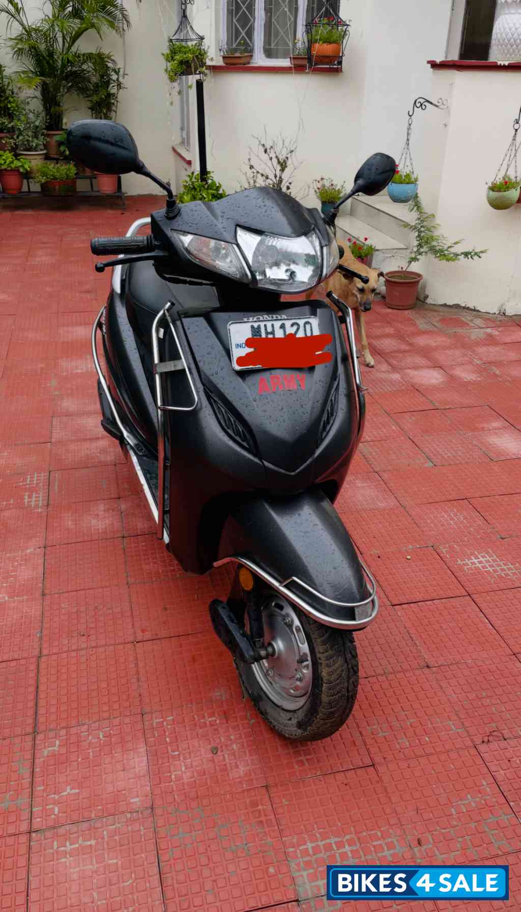 Grey Honda Activa 4G