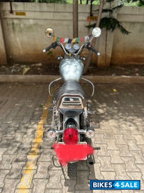 Silver Royal Enfield Thunderbird TwinSpark 350
