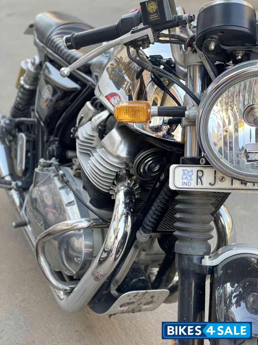 Mr Clean Chrome Royal Enfield Continental GT 650 Twin Mr Clean Chrome Royal Enfield Continental GT 650 Twin