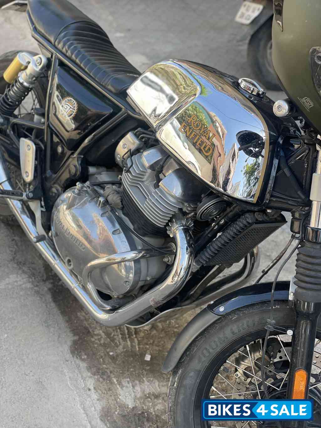 Mr Clean Chrome Royal Enfield Continental GT 650 Twin Mr Clean Chrome Royal Enfield Continental GT 650 Twin