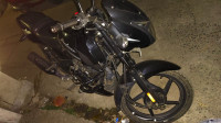 E Black With Platinum Bajaj Pulsar 125